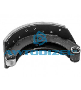 Колодка тормозная МАЗ-5440, 6430, 650136, передняя (ширина накладки-180 мм), "ТАИМ"