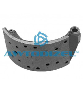 Колодка тормозная МАЗ-5440, 6430, 650136, передняя (ширина накладки-180 мм), "ТАИМ"