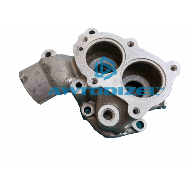 Водяная коробка термостата ( алюмин. корпус ) ОАО КАМАЗ 740-1303176