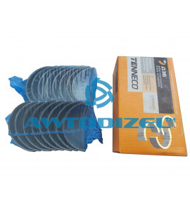 Комплект шатунных вкладышей КАМАЗ Р-0 (Ø-80 мм) ФМ ДЗВ