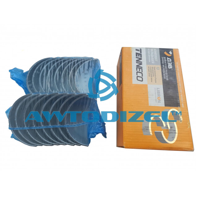 Комплект шатунных вкладышей КАМАЗ Р-0 (Ø-80 мм) ФМ ДЗВ