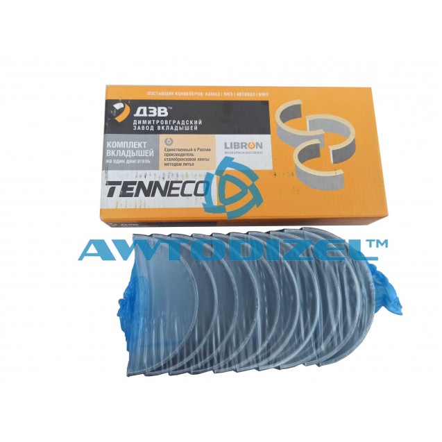 Комплект коренных вкладышей КАМАЗ Р-1 ( Ø-94,50 ) ФМ ДЗВ