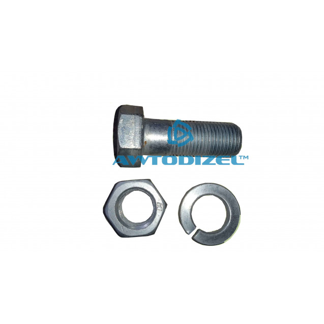 Болт М16*42 основного карданого вала болт+гайка+шайба ( Белебей ) КАМАЗ