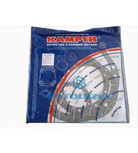 Ремкомплект паронитовых прокладок заднего моста КАМАЗ-6520 ЕВРО-2  (3 позиции) "КАМРТИ"