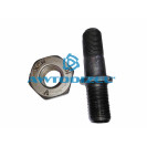 Шпилька колеса УРАЛ М20*1,5 (левая) с большой гайкой (Тефлон) (НВ 10.9)