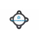 Прокладка глушителя асбестовая (термостойкая) КАМАЗ ТКР6 (4-шпильки)