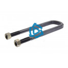 Стремянка задней рессоры МАЗ-5516 L-430 мм М30*2 мм ( Китай ) с гайками