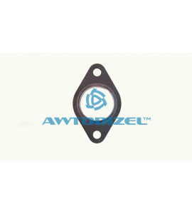 Прокладка выпускного коллектора ЯМЗ кренделитовая, окантованная (Ø-46 мм) "АВТОДИЗЕЛЬ"