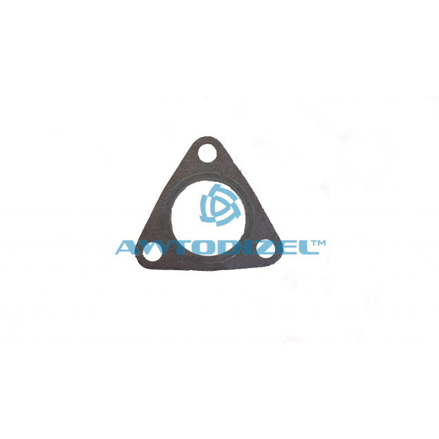 Прокладка фланца выпускного коллектора ЯМЗ асбестовая с окантовкой  Ø- 55 мм