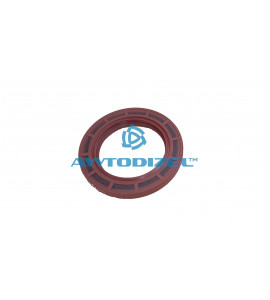 Сальник 2,2-64*95*10 коленчатого вала ЯМЗ РТ NBR красный