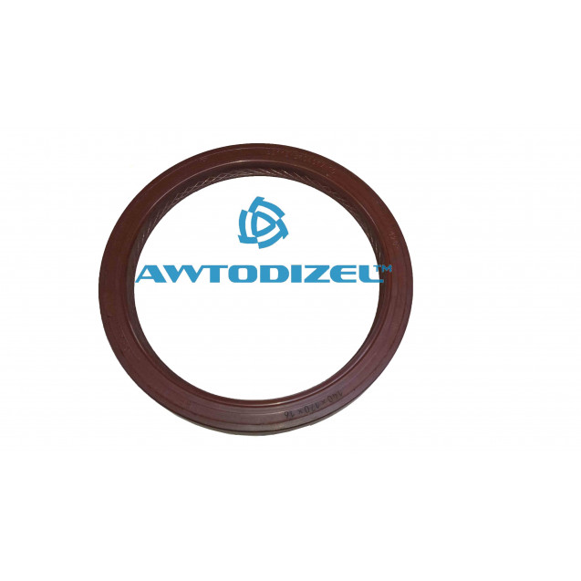 Сальник 140х170х16 задней ступицы КАМАЗ-ЕВРО-2  NBR РТ красный