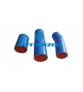Ремкомплект патрубков системы охлаждения КАМАЗ (3 позиции) Синий силикон КИТАЙ