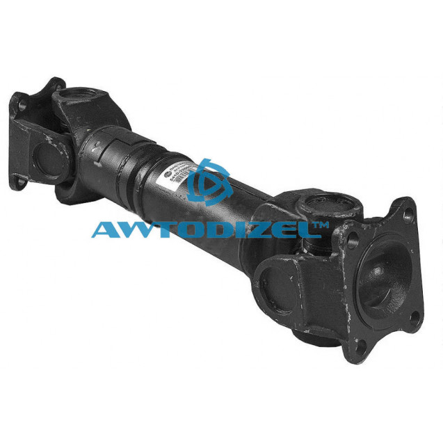 Вал карданный среднего моста КАМАЗ (тягач самосвал) (4 отверстия) L-638 мм "Белкард"