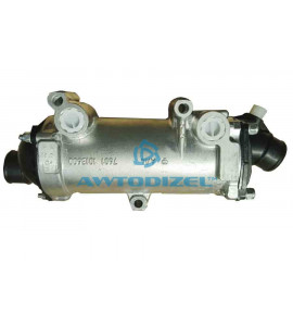 Теплообменник жидкостно-масляный ЯМЗ-236НЕ/БЕ, 7601, 65654 АВТОДИЗЕЛЬ Н/О УРАЛ-4320