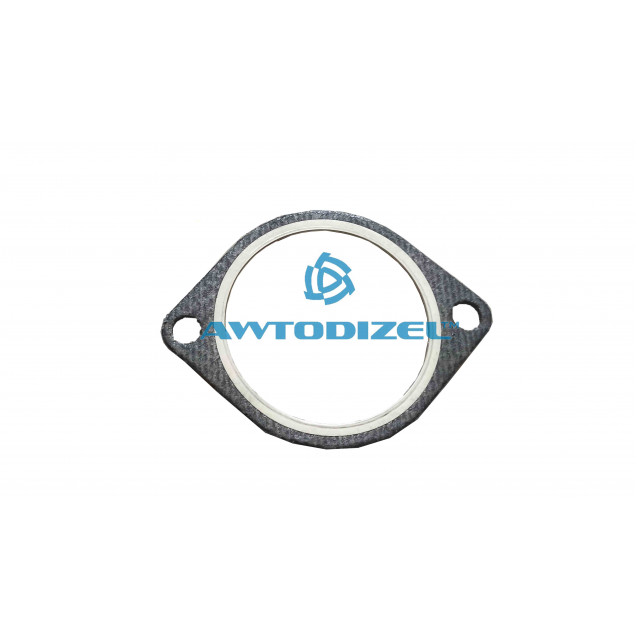 Прокладка приемной трубы турбокомпрессора ЕВРО КАМАЗ, асбестовая термо. ( 2 шпильки )