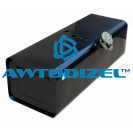 Бак топливный КАМАЗ 250 литра БАКОР (405х498х1360) с комплектом для установки, откидная крышка, + кронштейн