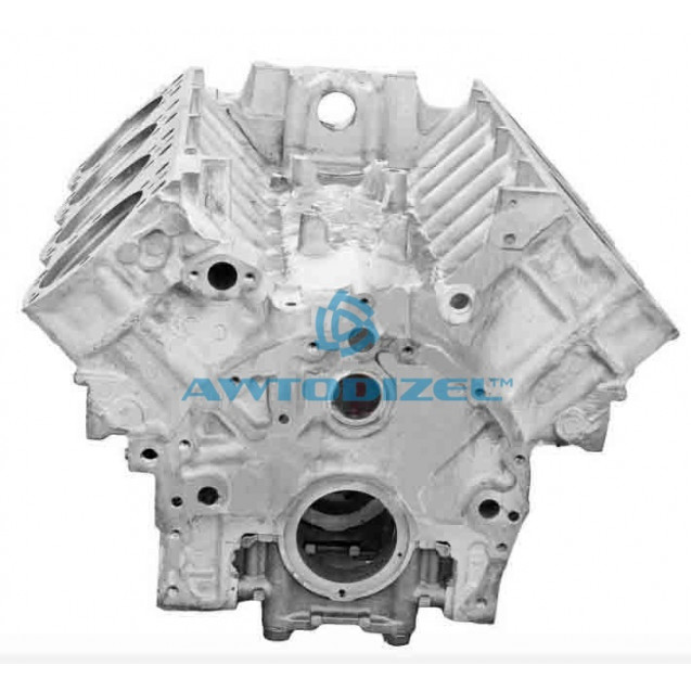 Блок цилиндров ЯМЗ-238М2 АВТОДИЗЕЛЬ (под гильзу с поршнем 236-1004005-Б) (общая ГБЦ) Н/О