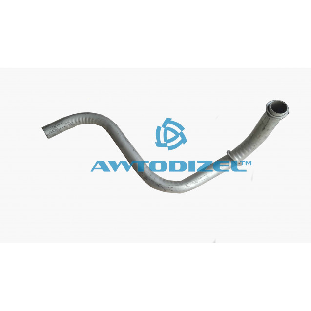 Труба  глушителя КАМАЗ приёмная правая спареная (кривая)