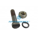 Болт М10*1*50 и гайка барабана ручного тормоза УРАЛ РИФ