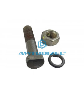 Болт М10*1*50 и гайка барабана ручного тормоза УРАЛ РИФ