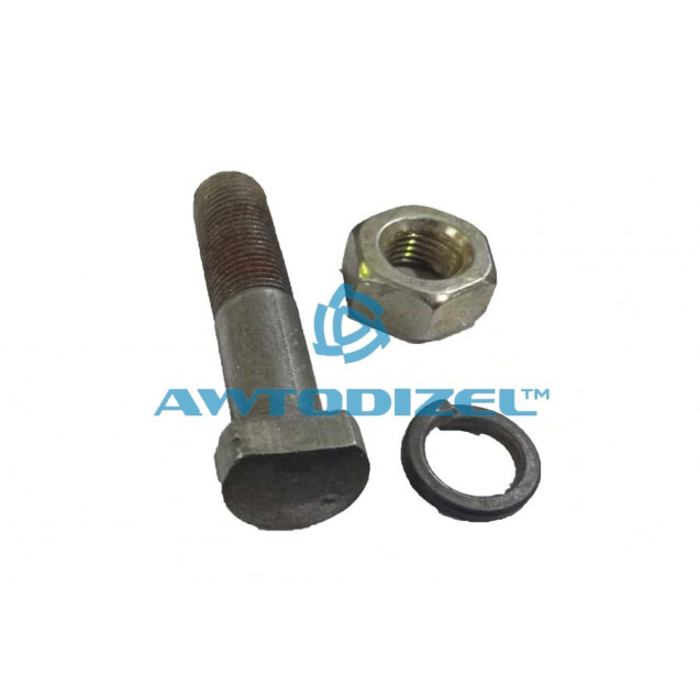 Болт М10*1*50 и гайка барабана ручного тормоза УРАЛ РИФ