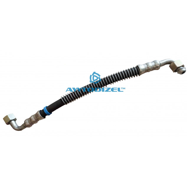 Шланг гидроусилителя  УРАЛ (в броне) L-410 мм 2 угла