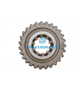 Шестерня высшей передачи вторичного вала раздаточной коробки УРАЛ, 27 зуб.