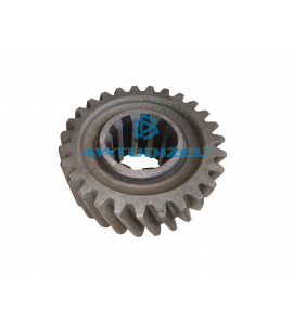 Шестерня высшей передачи вторичного вала раздаточной коробки УРАЛ, 27 зуб.