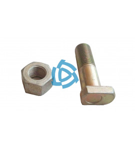 Болт ступицы крепления колеса-костыль МАЗ с гайкой Россия