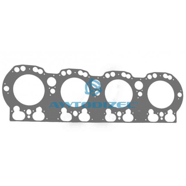 Прокладка головки блока ГБЦ ЯМЗ-7511 АВТОДИЗЕЛЬ металлическая