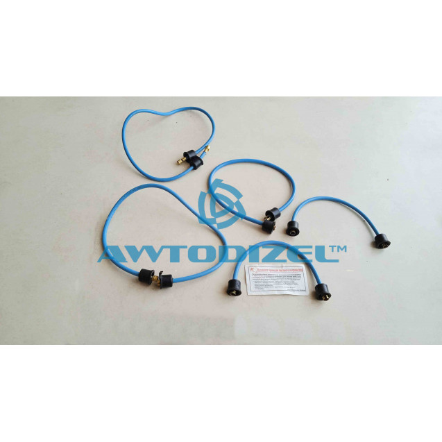 Провод высоковольтный ГАЗ-53, ЗИЛ-130 комплект силикон многожильный