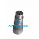 Вал промежуточный делителя КАМАЗ с шпонкой