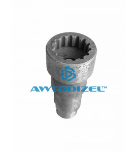 Вал промежуточный делителя КАМАЗ с шпонкой