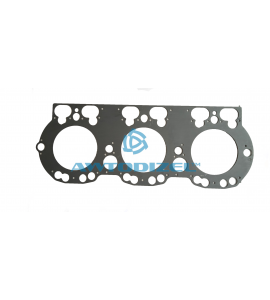 Прокладка головки блока ГБЦ ЯМЗ-236НЕ АВТОДИЗЕЛЬ металлическая