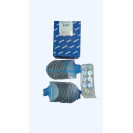 Комплект шатунных вкладышей Р-3 ЯМЗ-238 АВТОДИЗЕЛЬ +0,75 (Ø-87,25 мм) ДЗВ