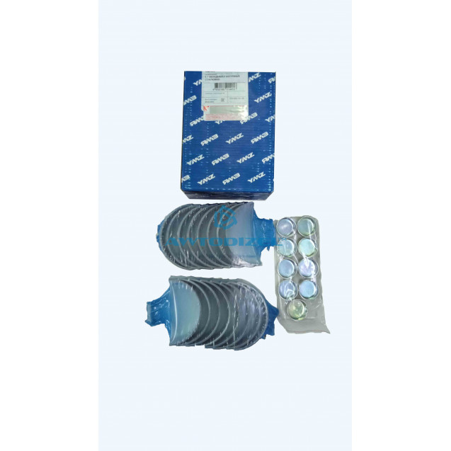 Комплект шатунных вкладышей Р-3 ЯМЗ-238 АВТОДИЗЕЛЬ +0,75 (Ø-87,25 мм) ДЗВ