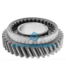 Шестерня 3-й передачи КПП ЯМЗ вторичного вала АВТОДИЗЕЛЬ  Z-37 зуб.  С/О