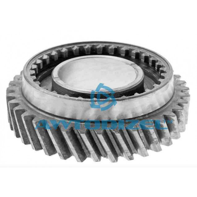 Шестерня 3-й передачи КПП ЯМЗ вторичного вала АВТОДИЗЕЛЬ  Z-37 зуб.  С/О