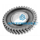 Шестерня 3-й передачи КПП ЯМЗ вторичного вала АВТОДИЗЕЛЬ  Z-37 зуб.  С/О