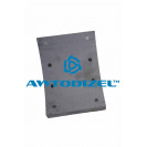 Накладка тормозной колодки КАМАЗ-5320 (212х140х15/19) сверлённая ФРИТЕКС не тачённая