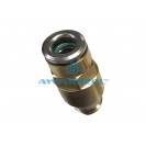 Соединитель (фитинг) трубки ПВХ, ЯМЗ-658 АВТОДИЗЕЛЬ полиамид Ø-6 мм (наружная резьба М10х1,5) прямой латунь CAMOZZI