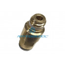 Соединитель (фитинг) трубки ПВХ, ЯМЗ-658 АВТОДИЗЕЛЬ полиамид Ø-6 мм (наружная резьба М10х1,5) прямой латунь CAMOZZI