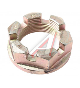 Гайка хвостовика МАЗ М42х2-5Н6Н (корончатая) СПЕЦМАШ