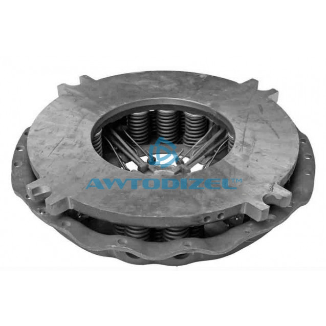 Диск нажимной ЯМЗ-236, 238 с кожухом (корзина сцепление) АВТОДИЗЕЛЬ (18 пружин) (до 200 л. с.)