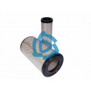 Элемент фильтрующий воздуха КАМАЗ-5308 (CUMMINS ISBE 170-30) (внешний+внутринний) ЭКОФИЛ ЭФВ 728.1109560 и ЭФВ 728.1109560-10