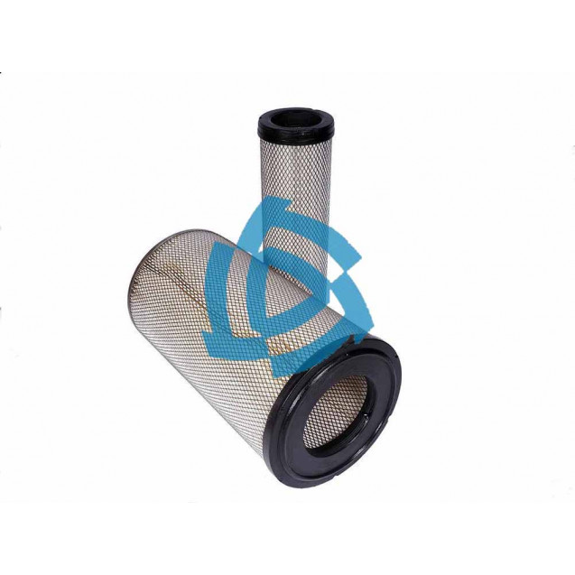 Элемент фильтрующий воздуха КАМАЗ-5308 (CUMMINS ISBE 170-30) (внешний+внутринний) ЭКОФИЛ ЭФВ 728.1109560 и ЭФВ 728.1109560-10