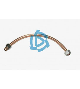 Трубка компрессора МАЗ медная воздух  (Ø-15 мм, L-30 мм)