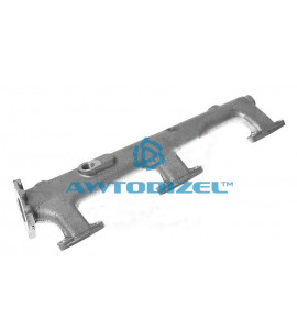 Труба водяная правая ЯМЗ-238ДЕ, 7511 (под КЭМ) "АВТОДИЗЕЛЬ"