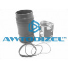 Гильза с поршнем ЯМЗ-238НБ АВТОДИЗЕЛЬ фосфатированная (гильза, поршень, уплотнительные кольца)