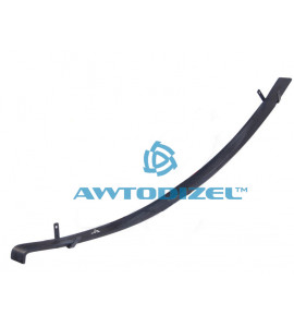 Лист №3 передней рессоры МАЗ-6430 с хомутом L-1990 мм ЧМЗ